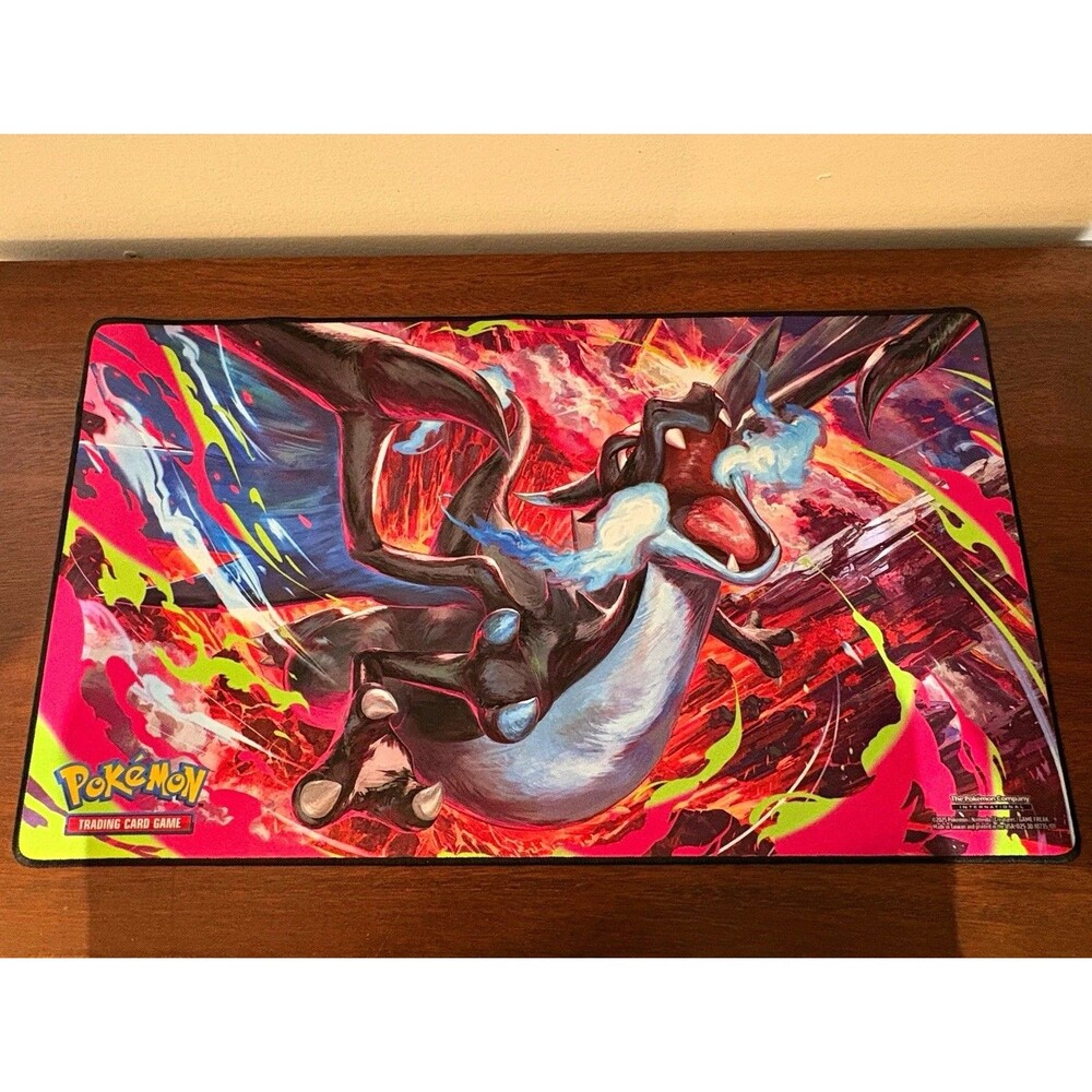 The Pokémon Company International Charizard Pokémon TCG Playmat 24x13.5 Non-Slip